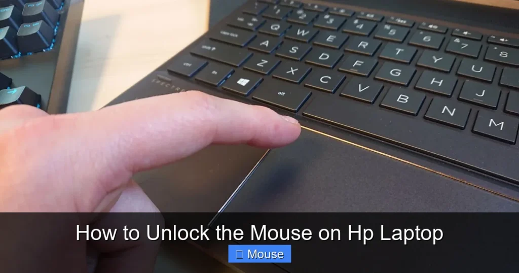 How to Unlock the Mouse on Hp Laptop