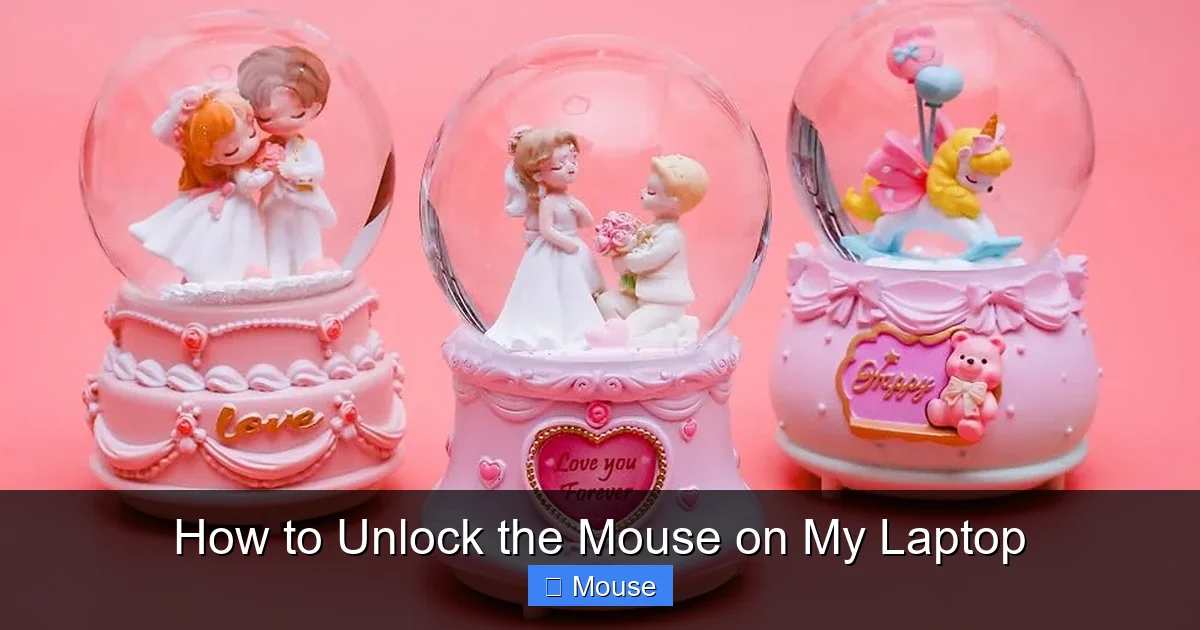 How to Unlock the Mouse on My Laptop
