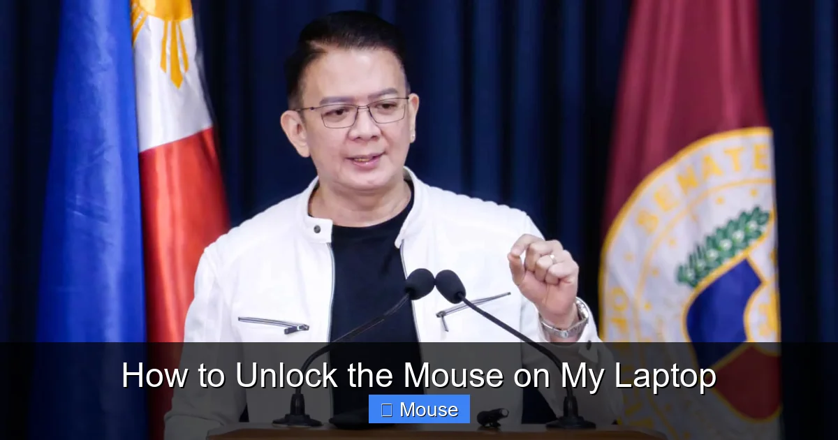 How to Unlock the Mouse on My Laptop