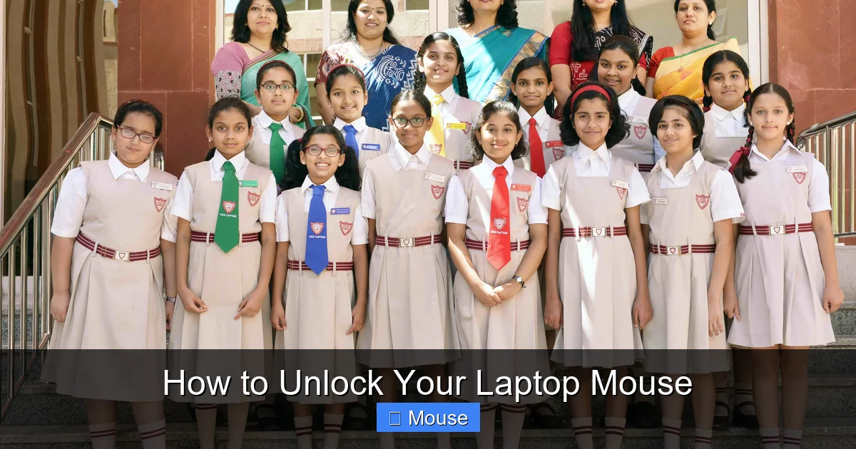 How to Unlock Your Laptop Mouse
