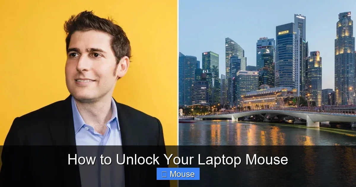 How to Unlock Your Laptop Mouse