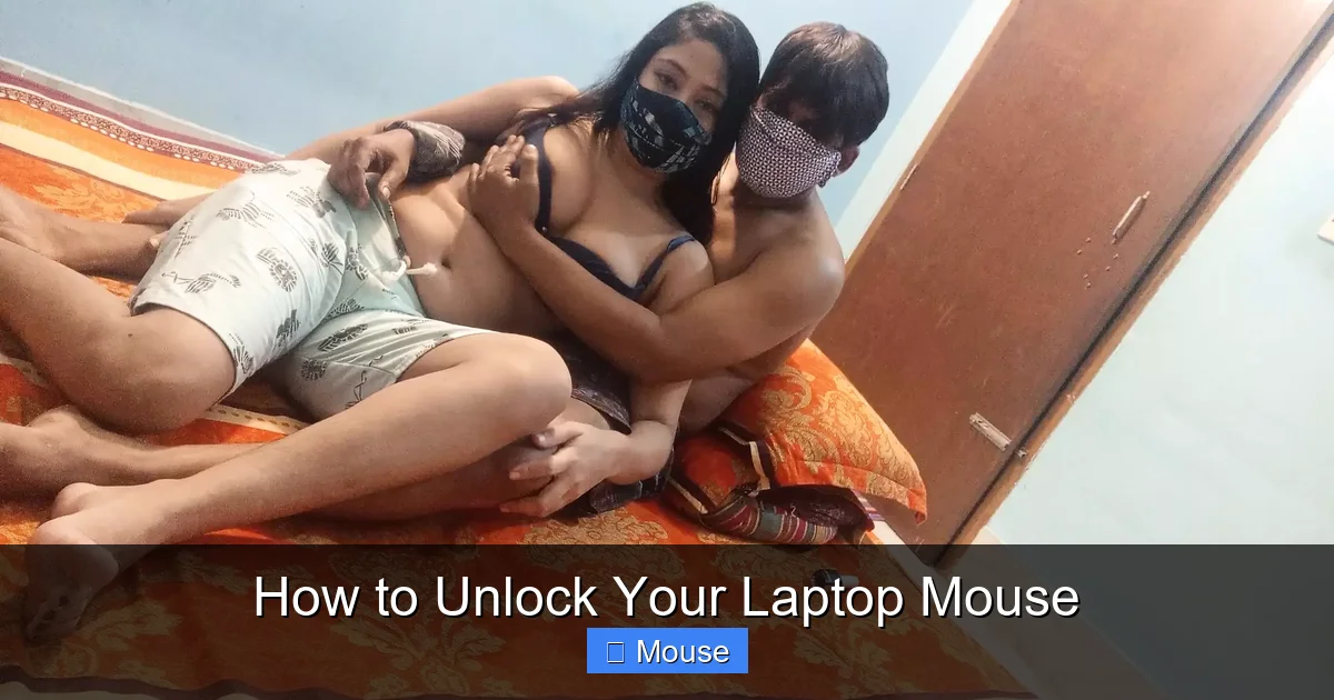 How to Unlock Your Laptop Mouse