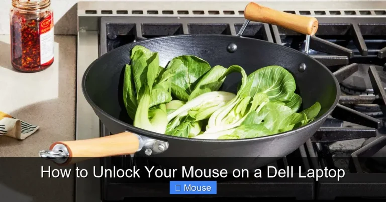 How to Unlock Your Mouse on a Dell Laptop