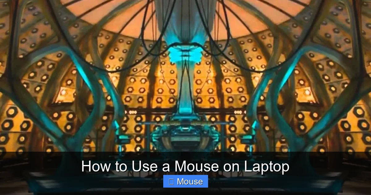 How to Use a Mouse on Laptop