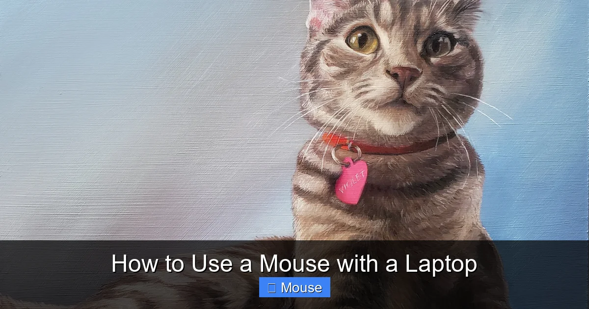 How to Use a Mouse with a Laptop