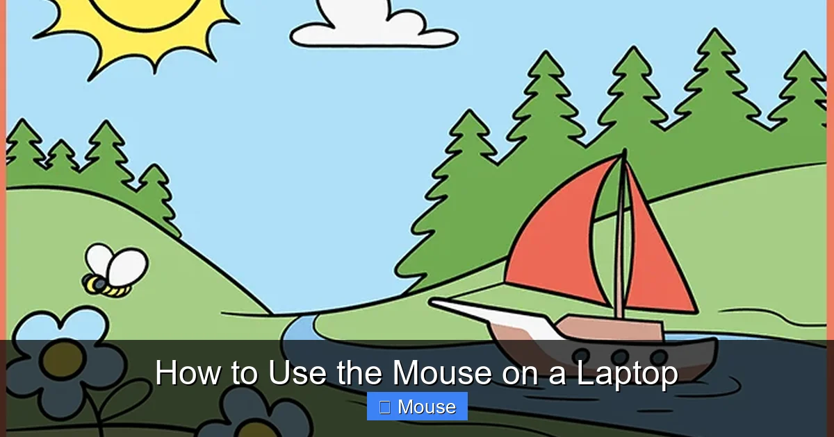 How to Use the Mouse on a Laptop