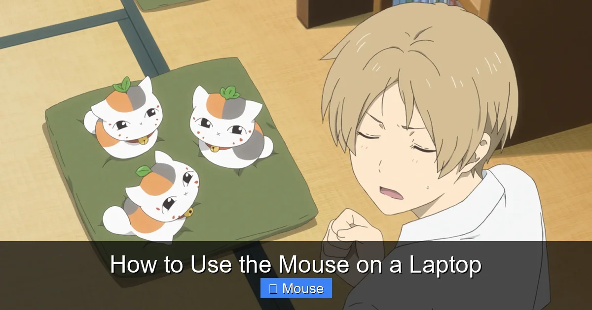 How to Use the Mouse on a Laptop