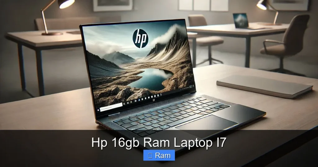 Hp 16gb Ram Laptop I7
