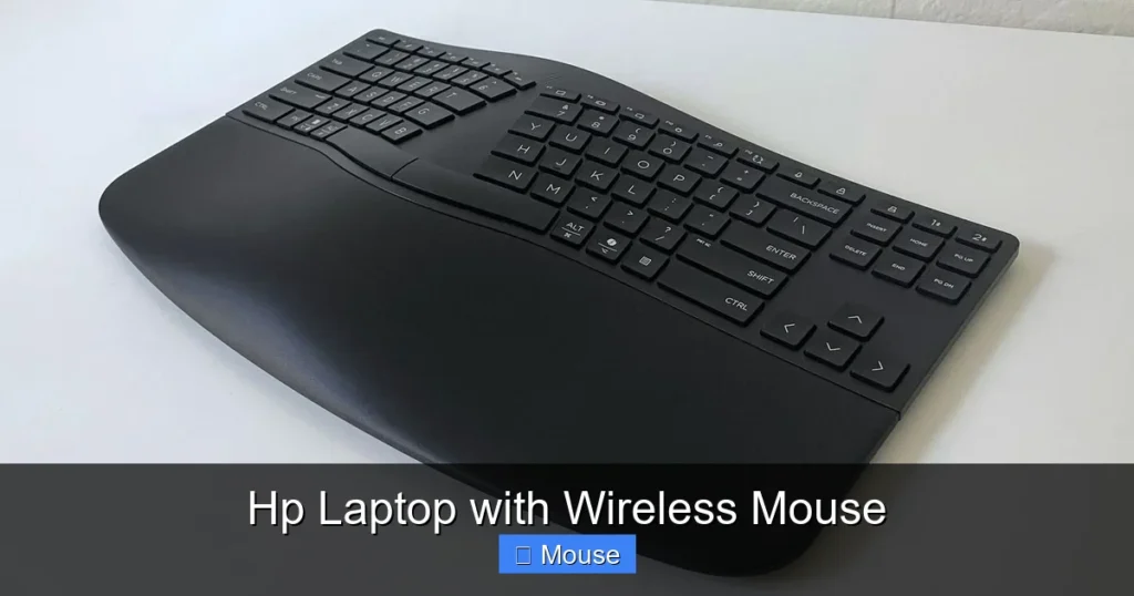 Hp Laptop with Wireless Mouse