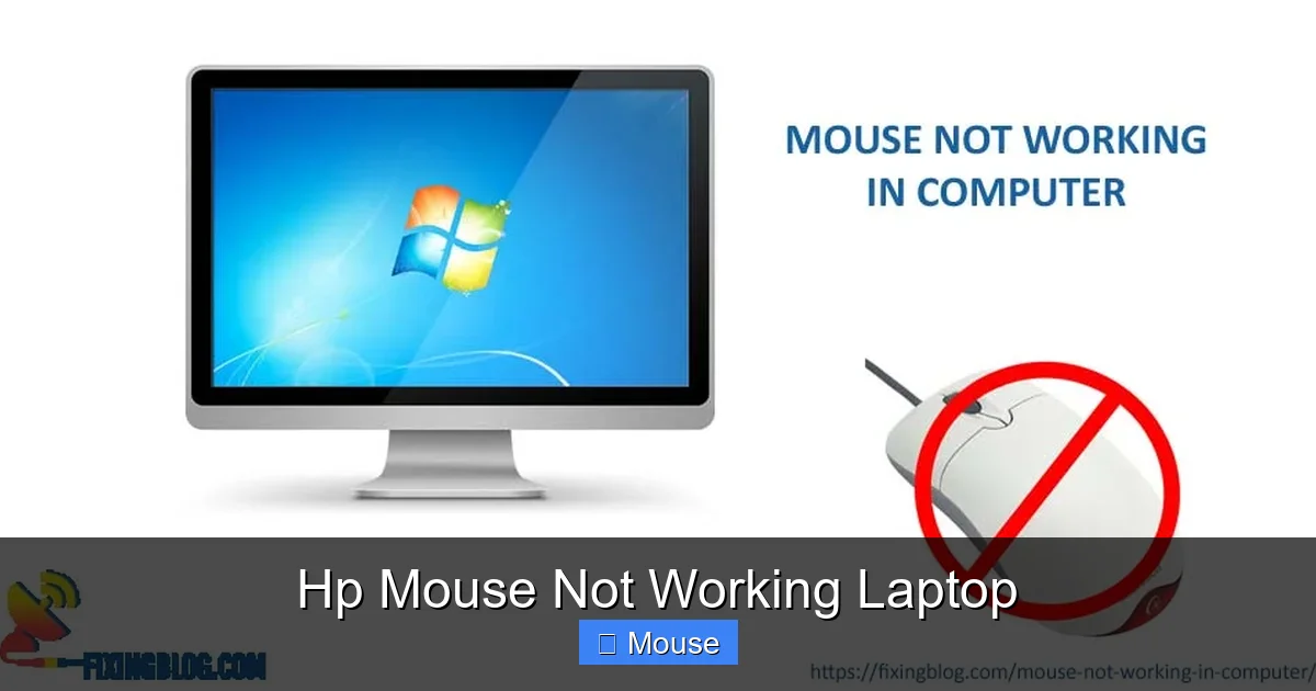 Hp Mouse Not Working Laptop