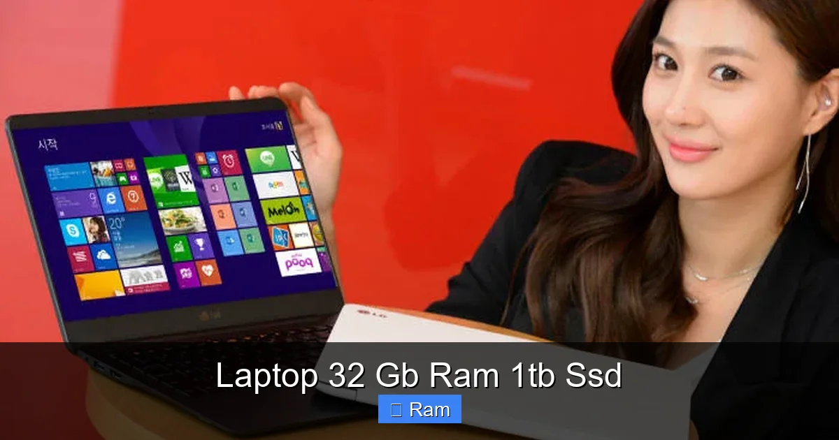Laptop 32 Gb Ram 1tb Ssd