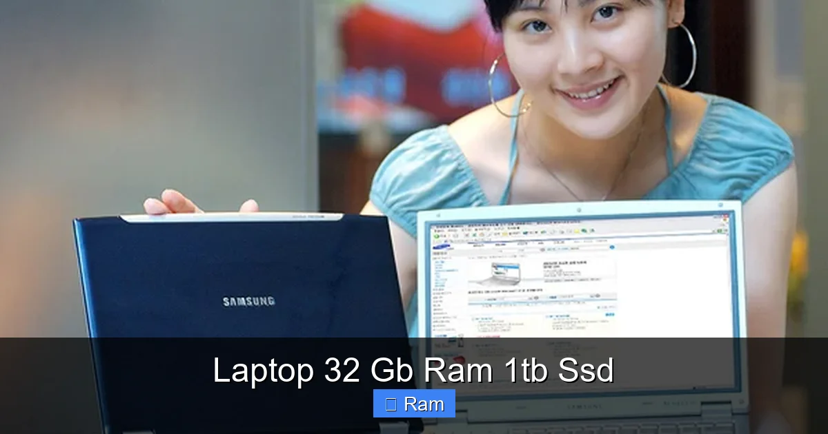 Laptop 32 Gb Ram 1tb Ssd