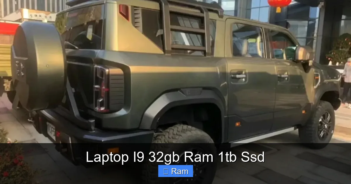 Laptop I9 32gb Ram 1tb Ssd