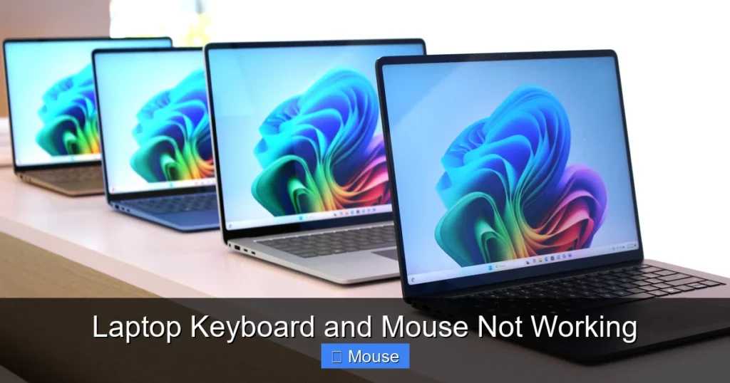 Laptop Keyboard and Mouse Not Working