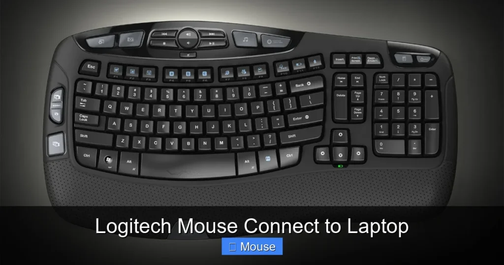 Logitech Mouse Connect to Laptop
