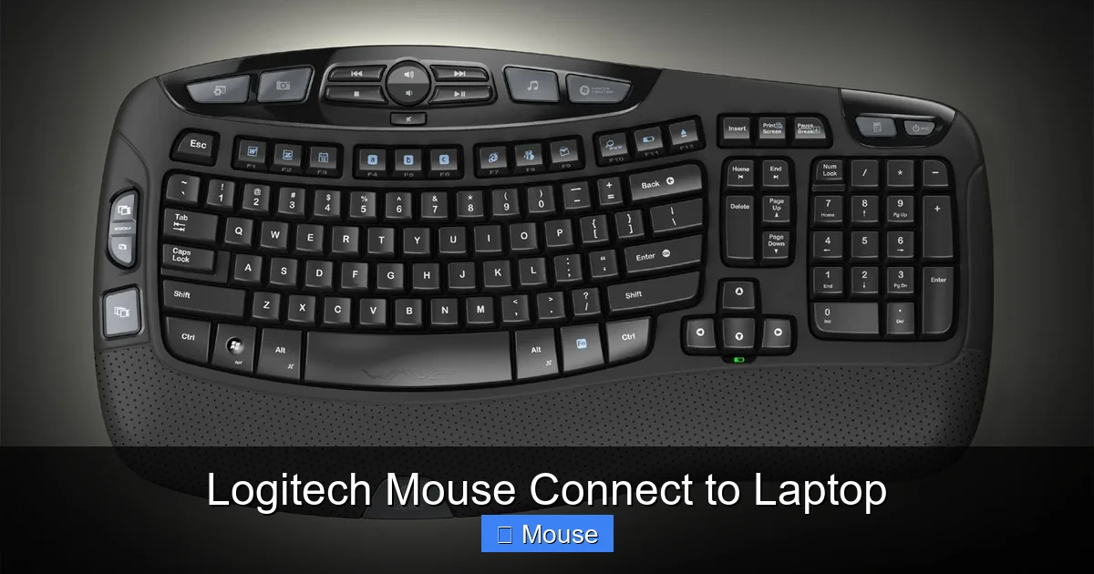 Logitech Mouse Connect to Laptop