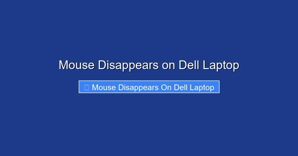 Mouse Disappears on Dell Laptop