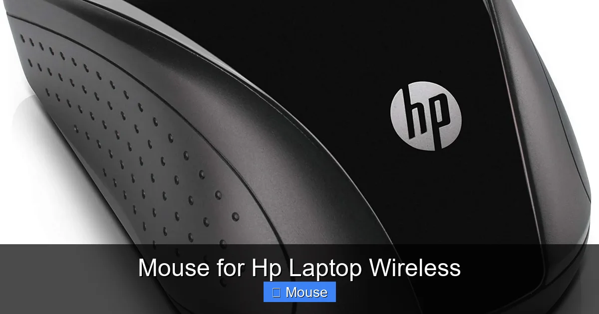 Mouse for Hp Laptop Wireless