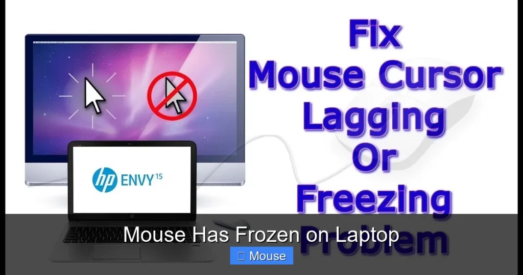 Mouse Has Frozen on Laptop