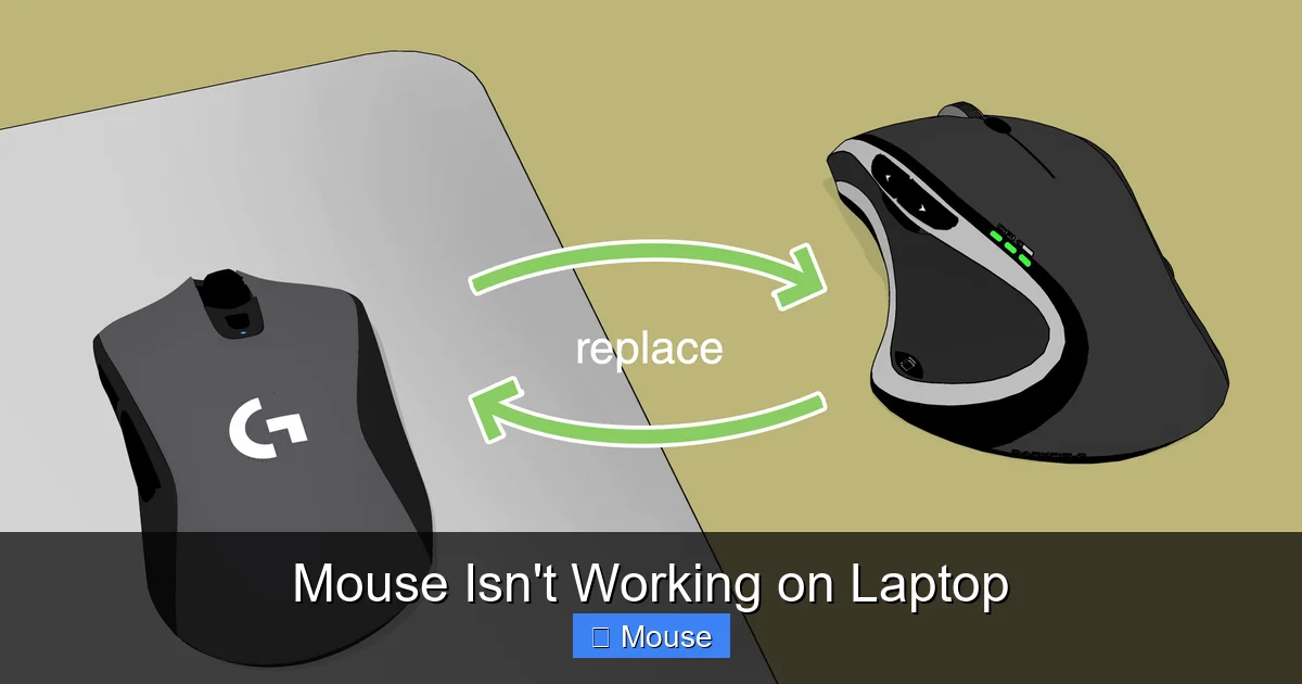 Mouse Isn't Working on Laptop