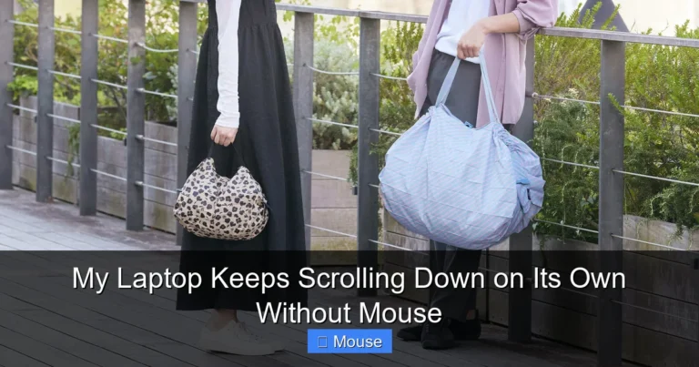 My Laptop Keeps Scrolling Down on Its Own Without Mouse