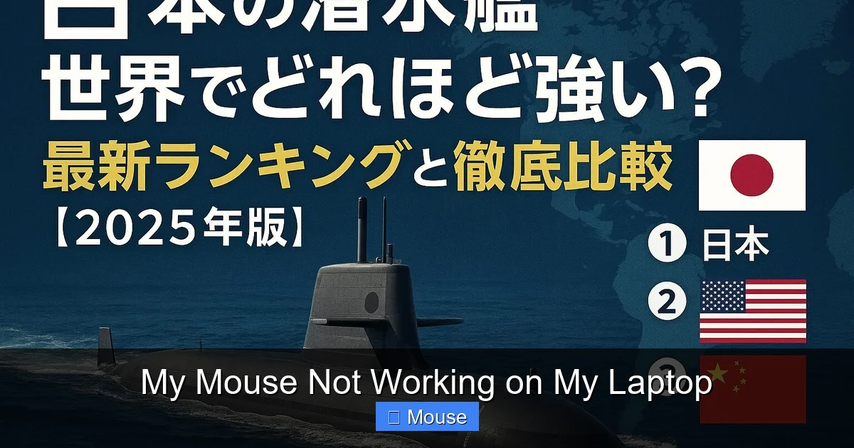 My Mouse Not Working on My Laptop