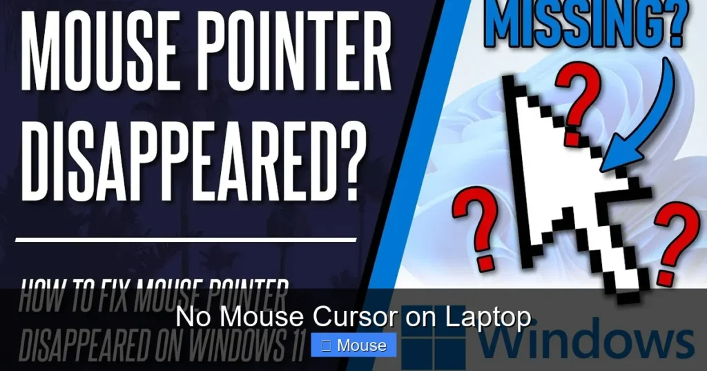 No Mouse Cursor on Laptop