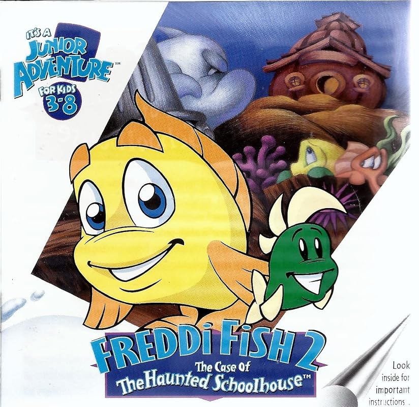 Freddi Fish 2: The Case of The Haunted Schoolhouse - Interactive Educa