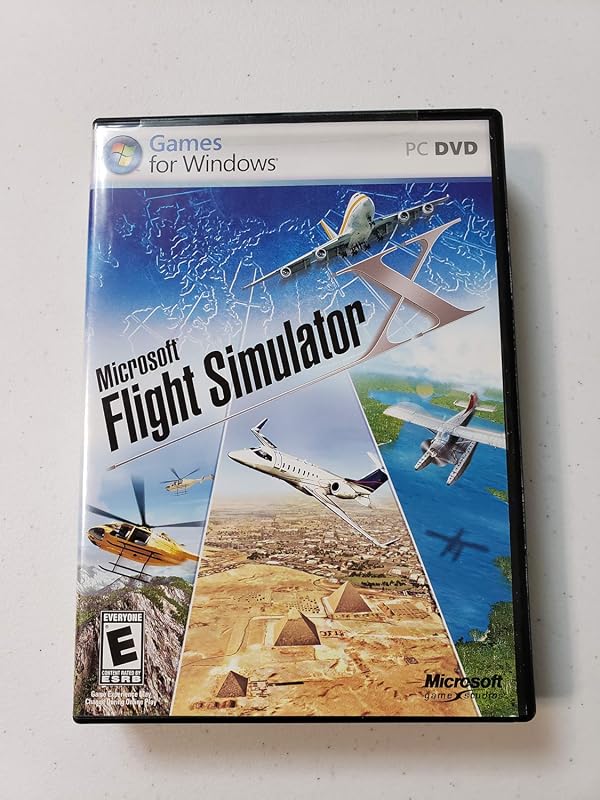 Microsoft Flight Simulator X Deluxe Edition DVD for PC