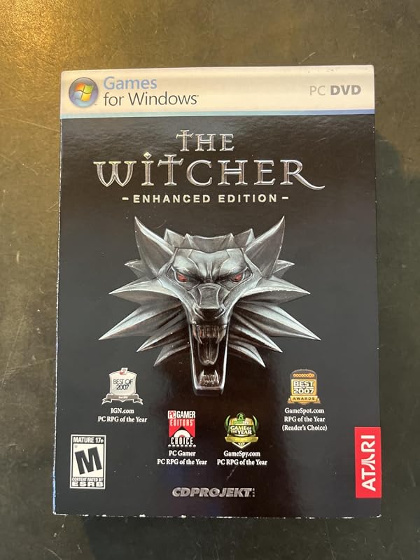 The Witcher Enhanced Edition PC - Dark Fantasy RPG with Geralt