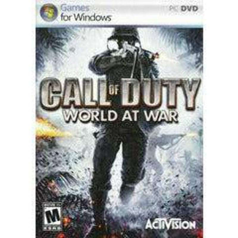 Call of Duty World at War Action Shooter Game for PC