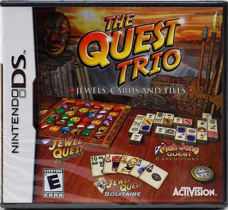 Quest Trio Nintendo DS – Three Classic RPG Adventures, Portable Gaming