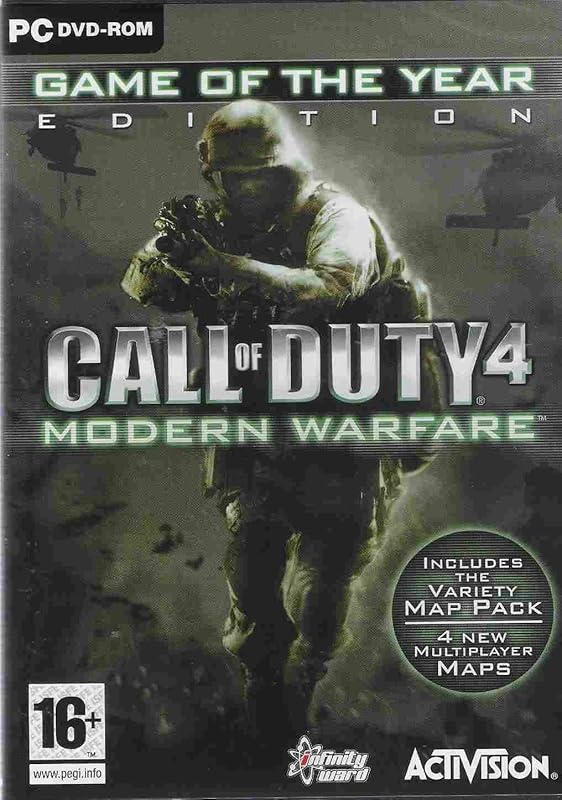 Call of Duty 4: Modern Warfare Game of the Year Edition – PC Version w