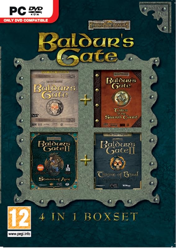 Baldur’s Gate Collection (EU) – Complete Classic RPG Bundle, Remastere