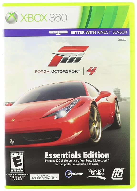 Forza Motorsport 4 Essentials Edition Xbox 360 Racing Game