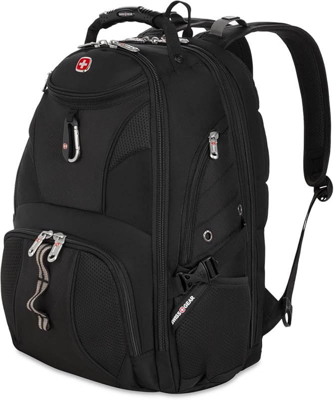 SWISSGEAR 1900 ScanSmart Laptop Backpack, TSA-Friendly 17 Inch Compute