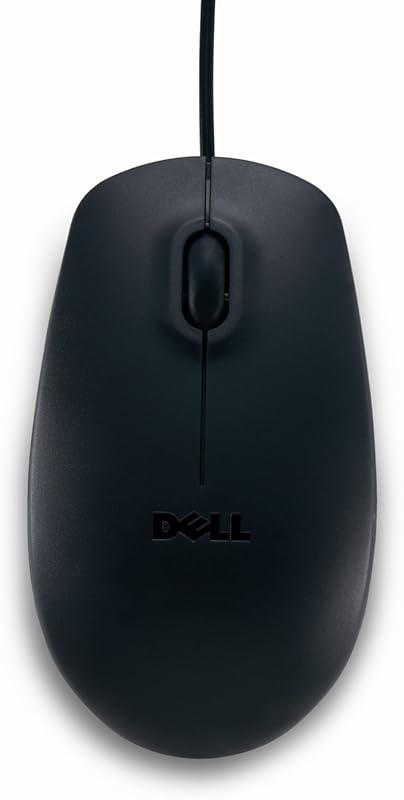 Dell Optical Mouse – High‑Precision USB Mouse with Comfortable Ergonom