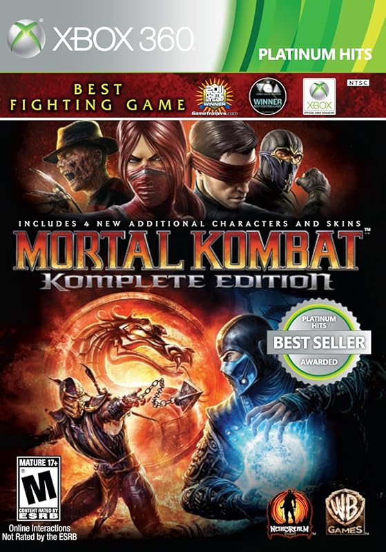 Mortal Kombat: Komplete Edition – Xbox 360 Ultimate Fighting Game with