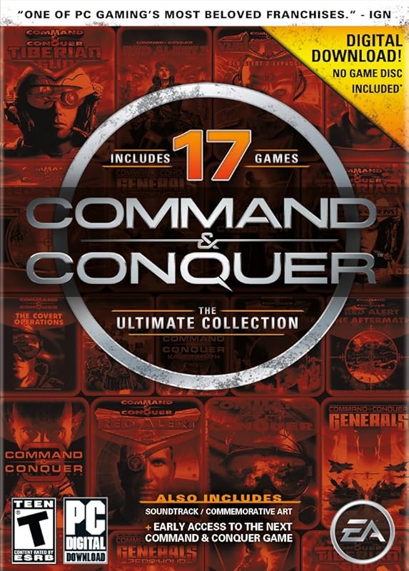 Command & Conquer The Ultimate Collection for PC – All Classic Titles,