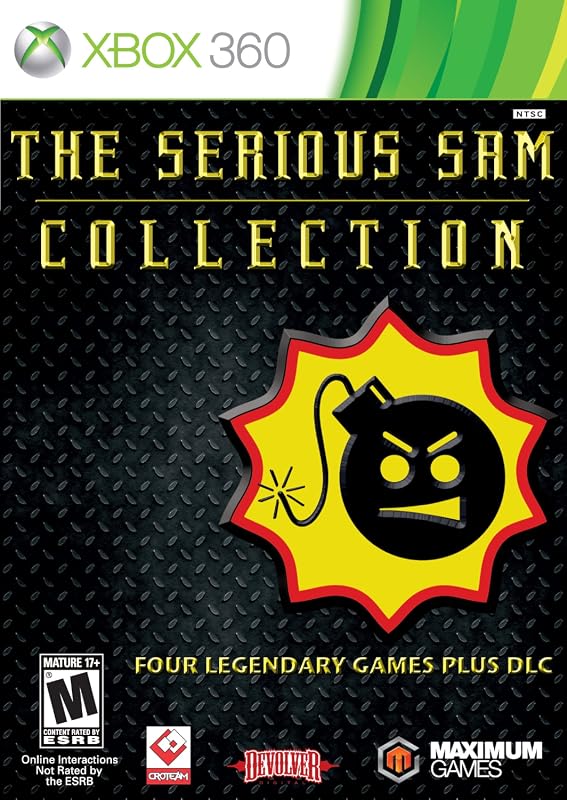 The Serious Sam Collection Xbox 360 with Multiple Classic FPS Games In
