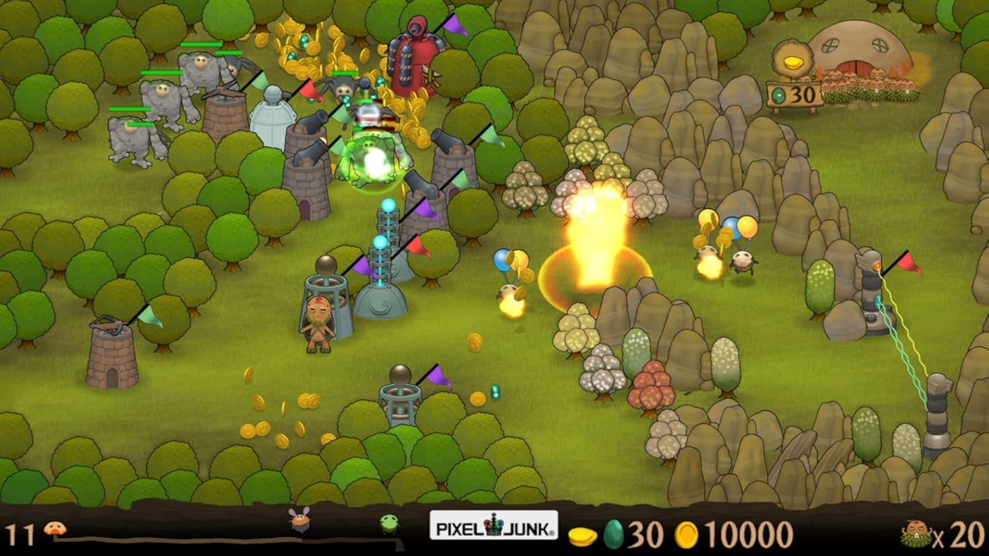 PixelJunk Monsters Ultimate – Online Game Code Unlocks All Monsters, M
