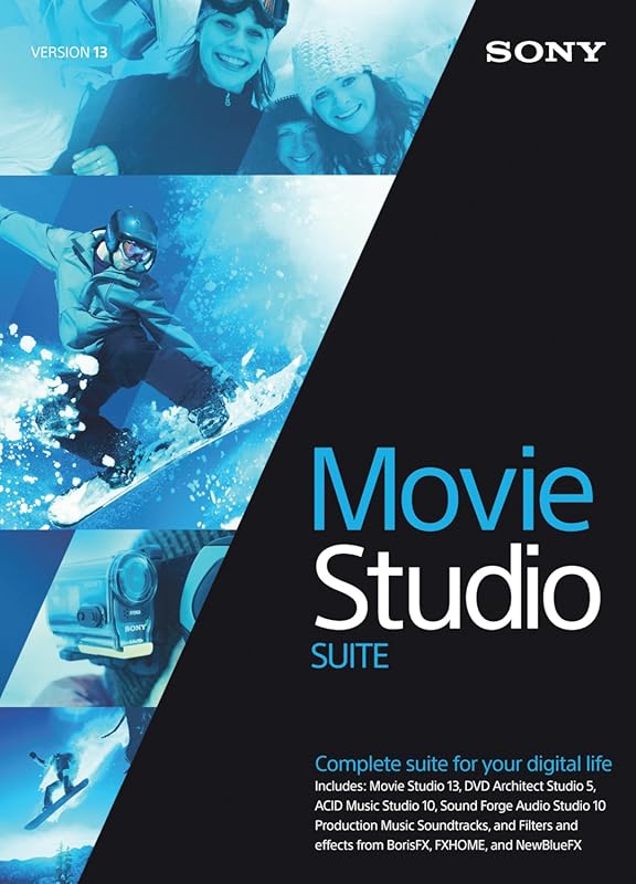 Sony Movie Studio 13 Suite – Downloadable Video Editing Software with
