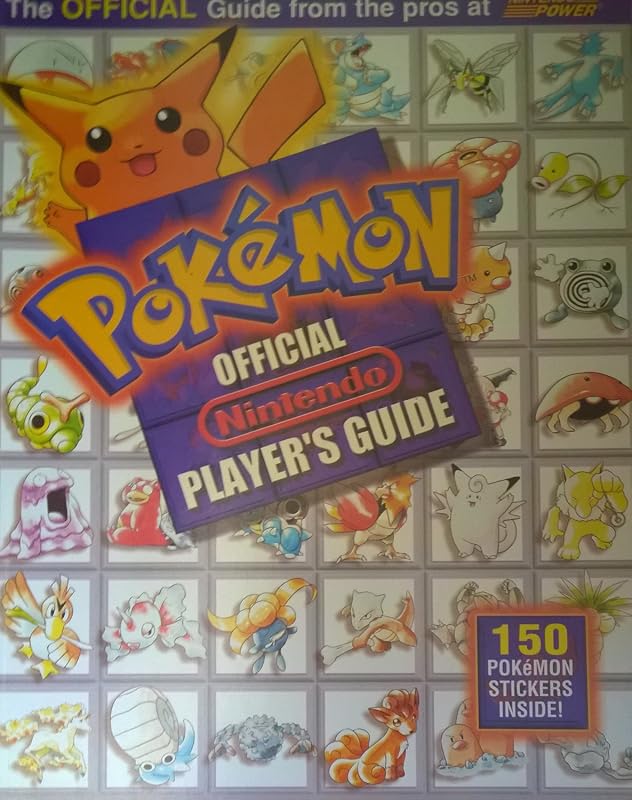 Pokemon Official Nintendo Players Guide Book