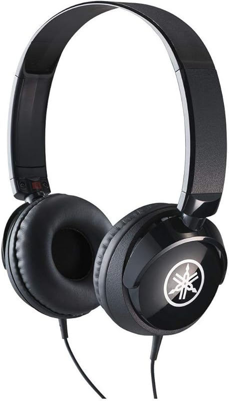 Yamaha HPH‑50B Compact Closed‑Back Over‑Ear Headphones – Lightweight D