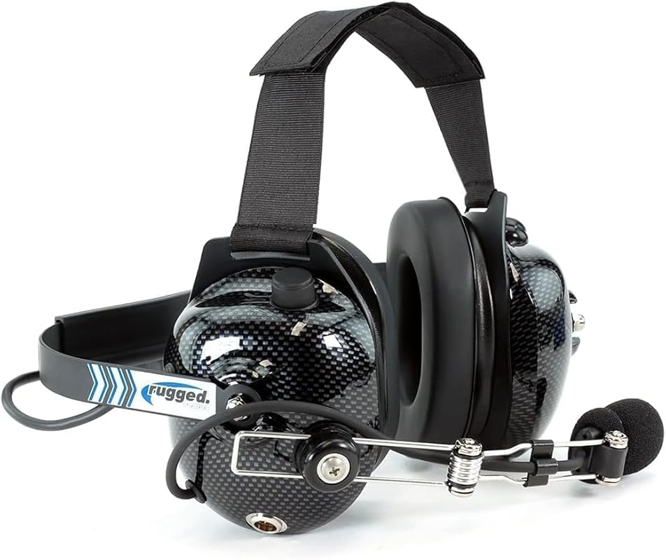 Rugged Radios H41 Behind‑The‑Headset – Noise‑Reducing Racing Radio Hea