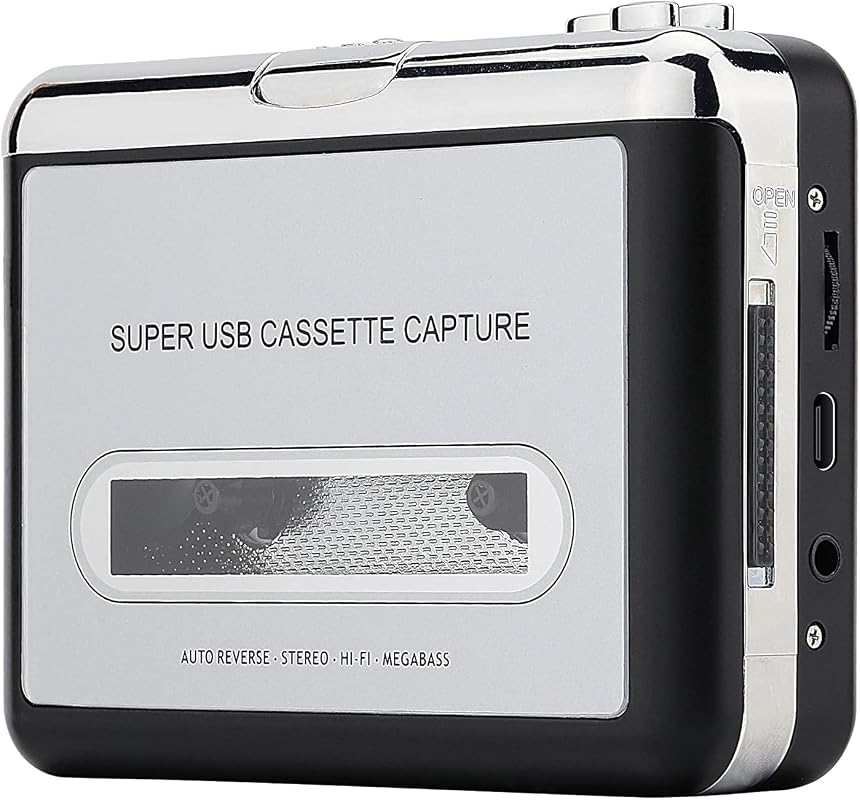 Reshow Portable Cassette Tape Player Audio Cassette to Digital Convert