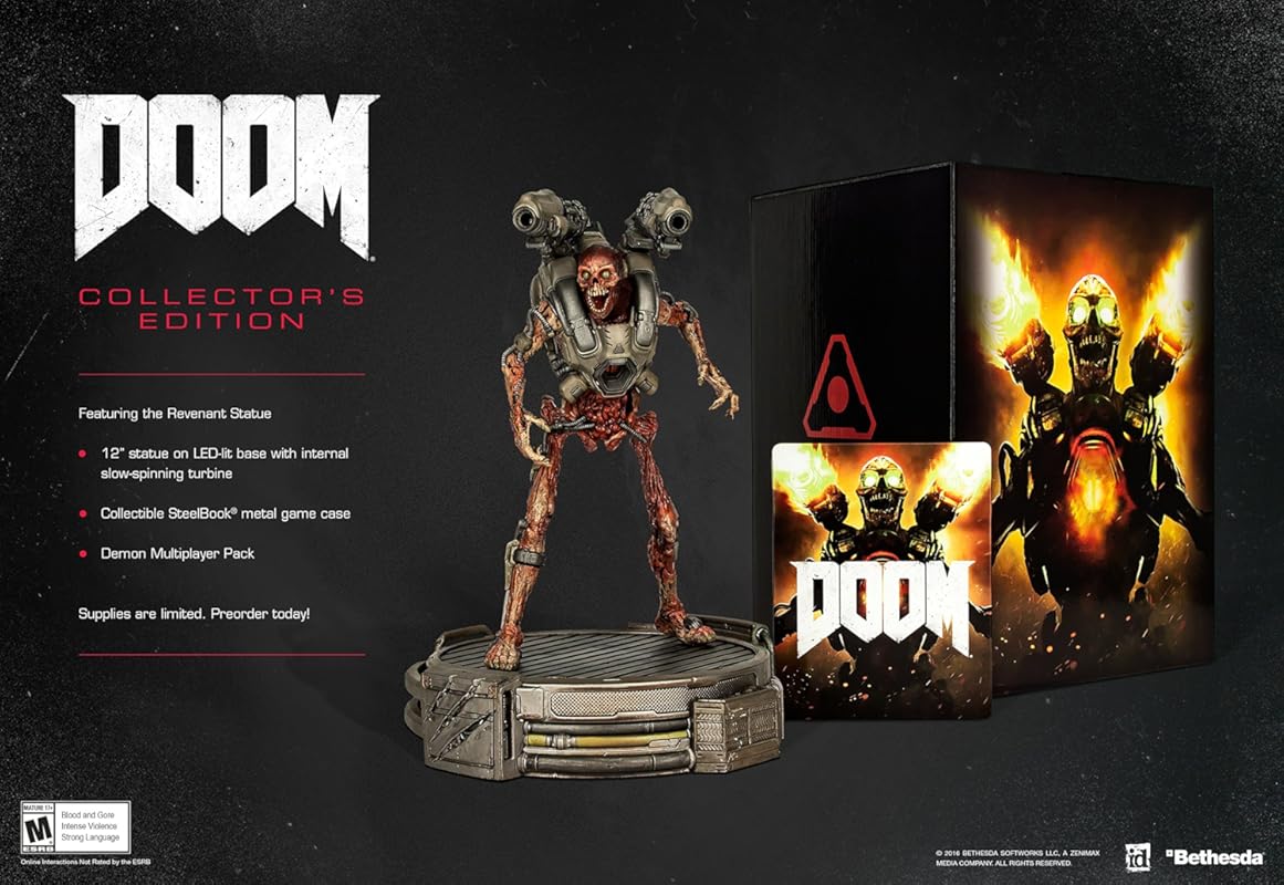 Doom PC Collector’s Edition – Classic FPS Remastered, Includes Bonus C