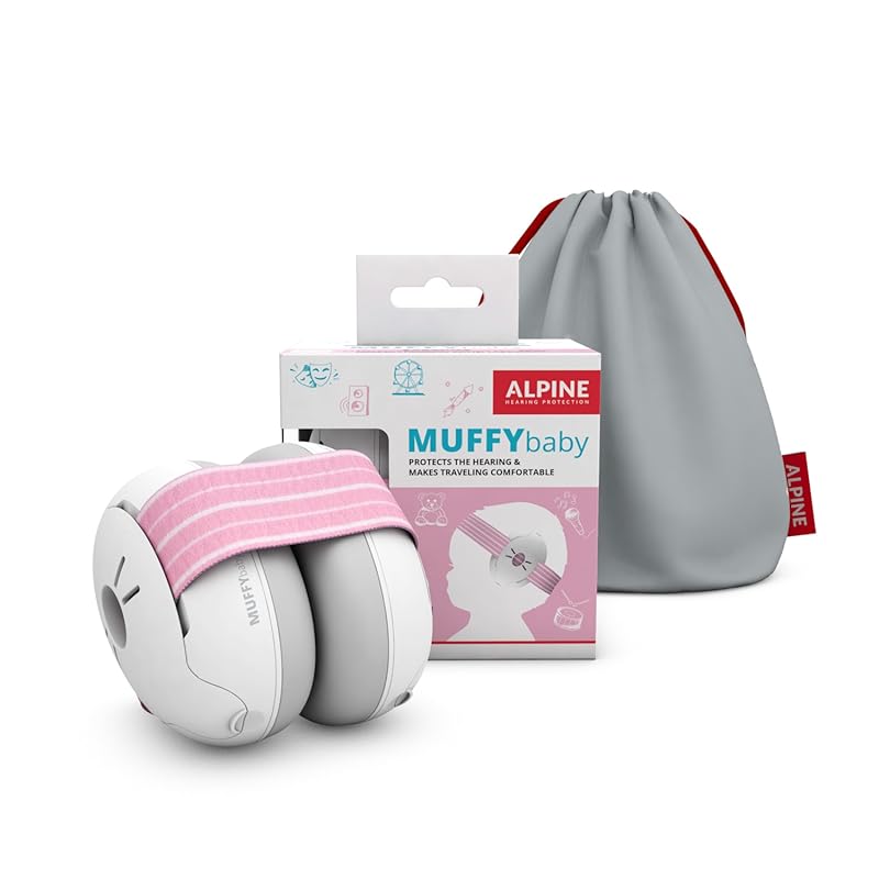 Alpine Muffy Baby Ear Protection Earmuffs – CE & ANSI Certified, 24 dB