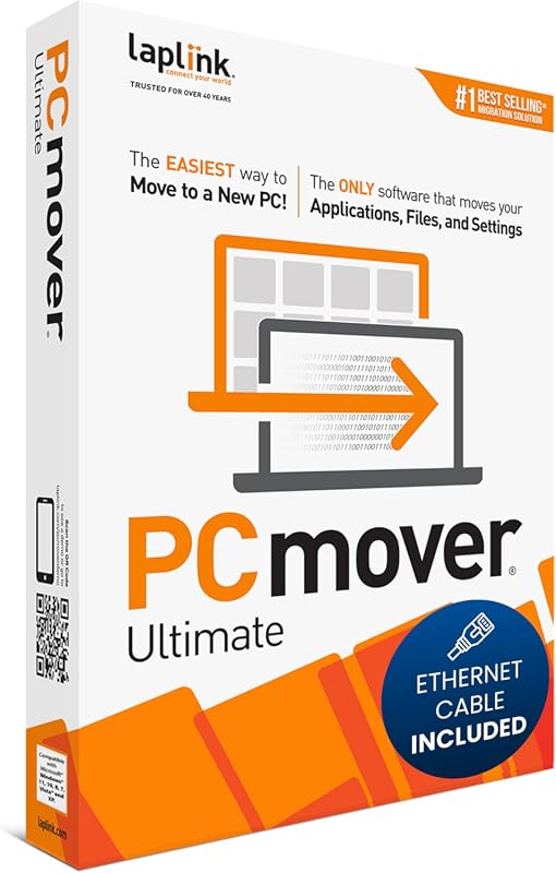 Laplink PCmover Ultimate 11 Software for Easy PC Data Transfer