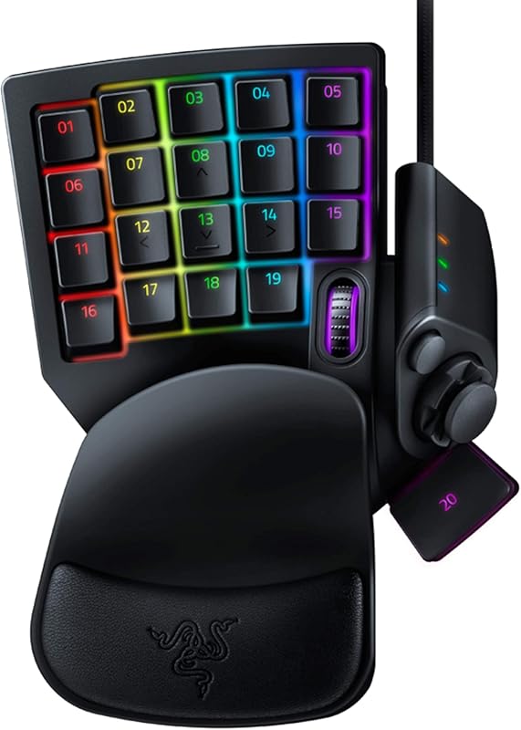 Razer Tartarus V2 Gaming Keypad – Mecha Membrane Switches, 32 Programm